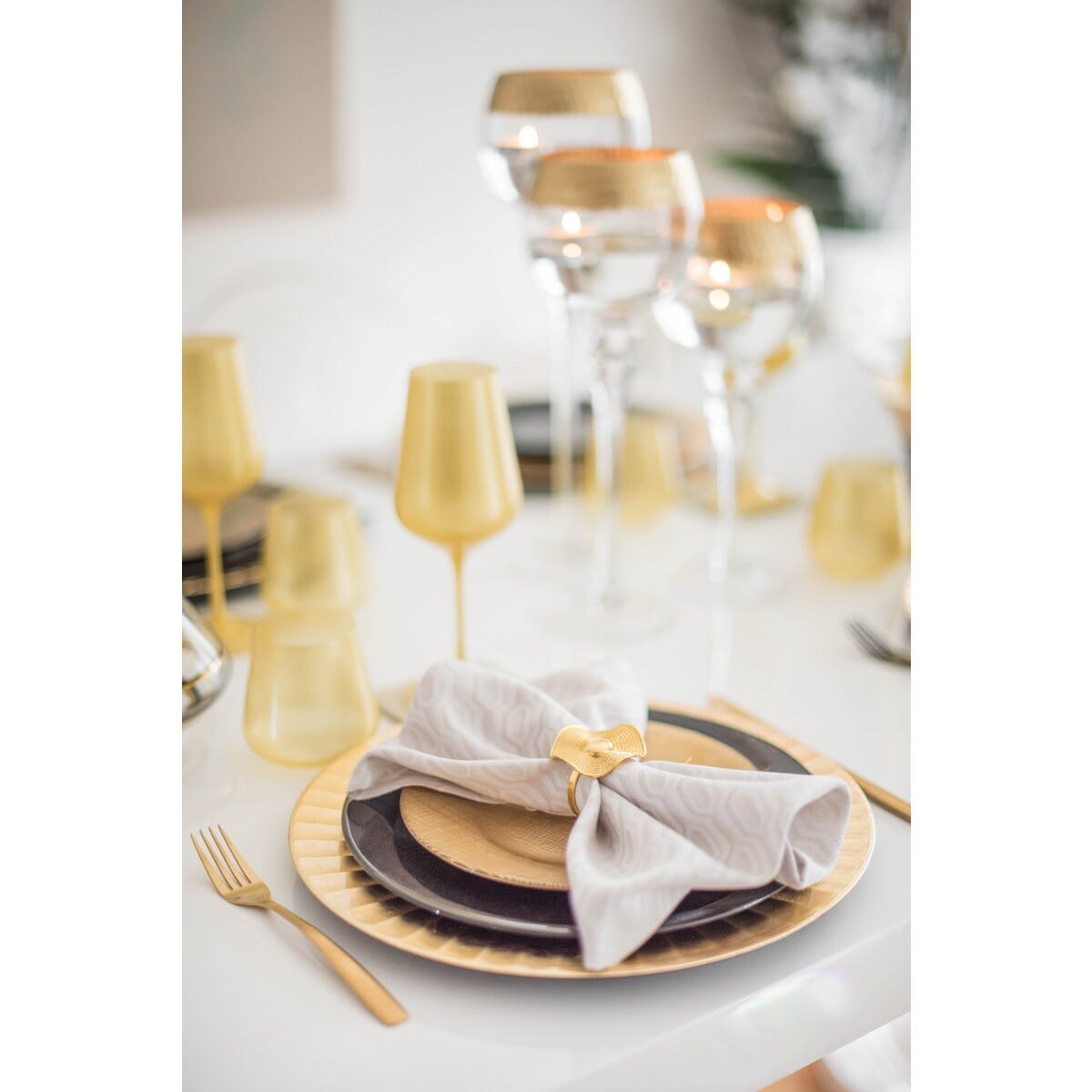 24teiliges Besteckset - gold Besteck AULICA
