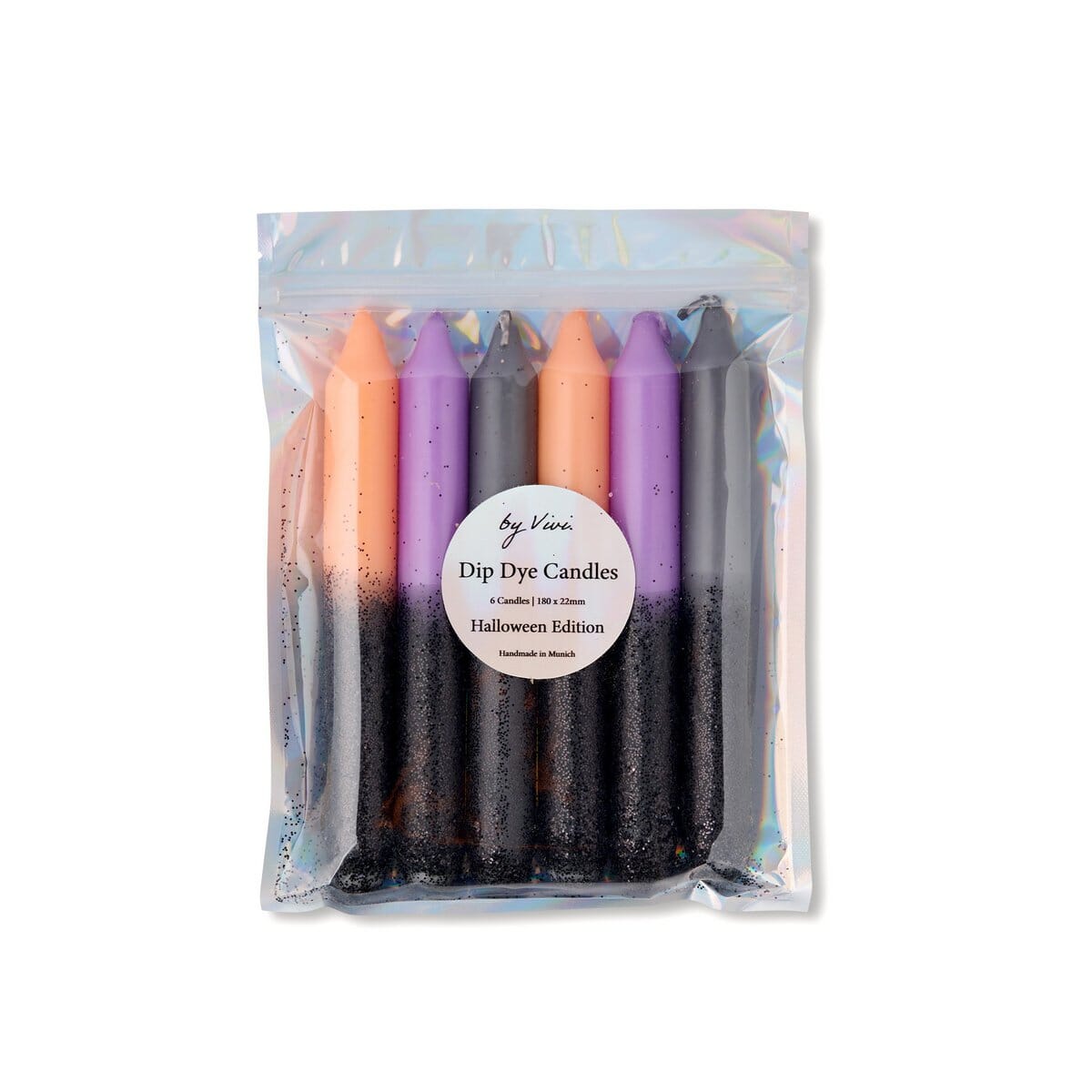 Dye Kerzen Set: Glitter Halloween by Vivi.