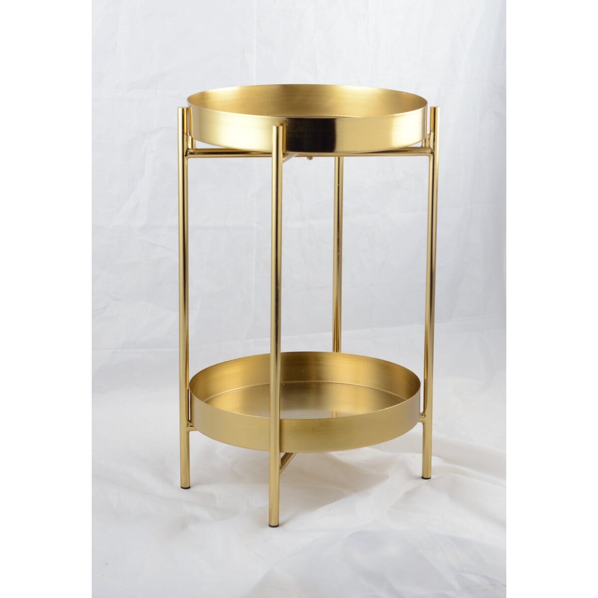 Elegante goldene Etagere Etagere AULICA
