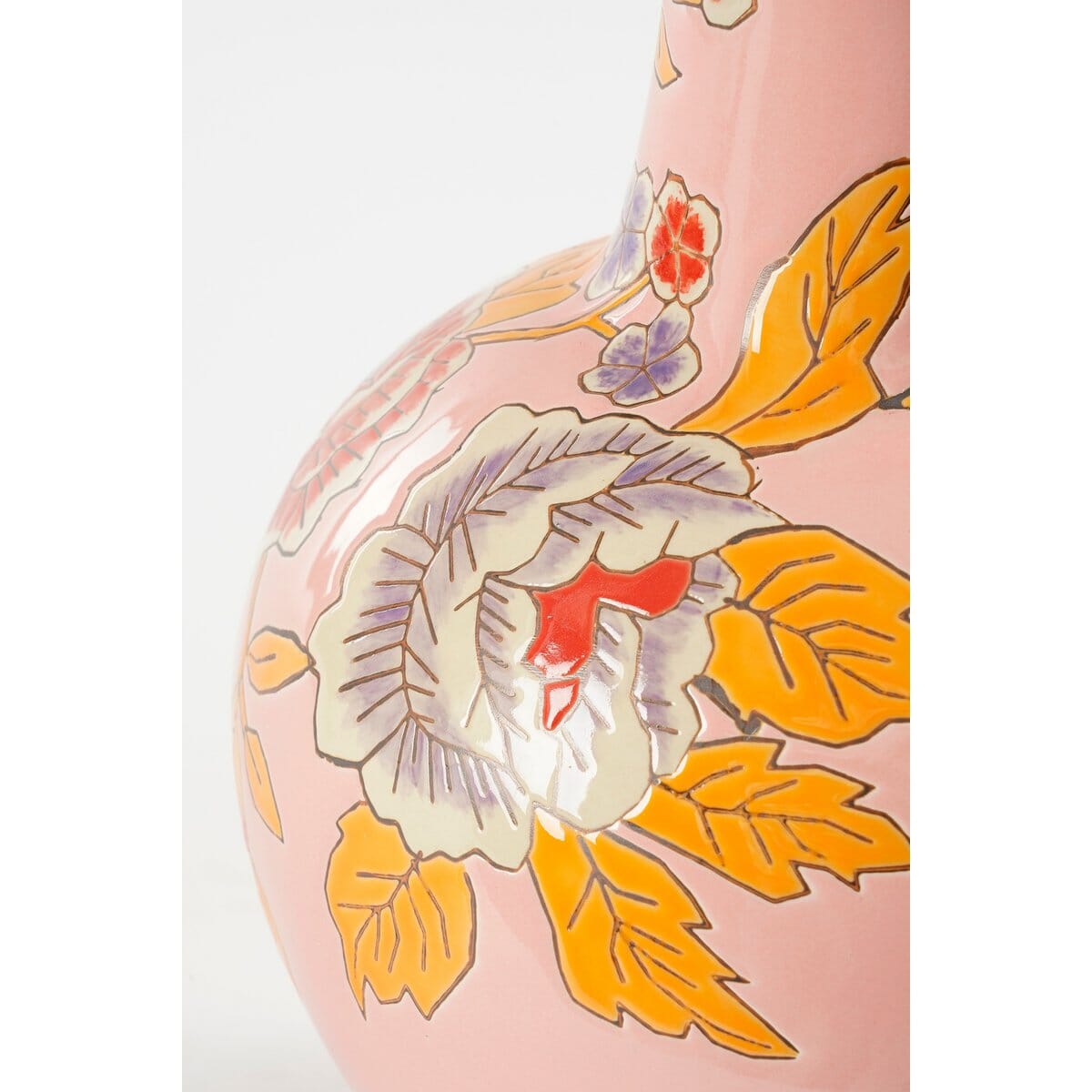 Eloise Vase - H36 x Ø22 cm - Keramik - Pink Mica Decorations