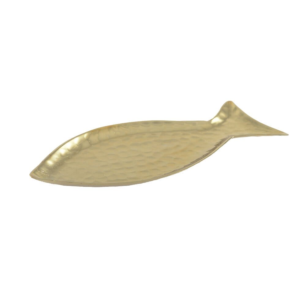 Goldene Dekoschale Fisch AULICA