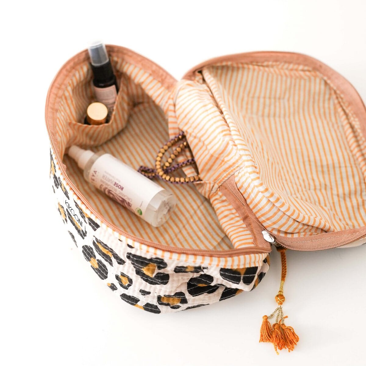 Große Kosmetiktasche BIG BEAUTY "Oh Leo" Kosmetiktasche KIKOONI
