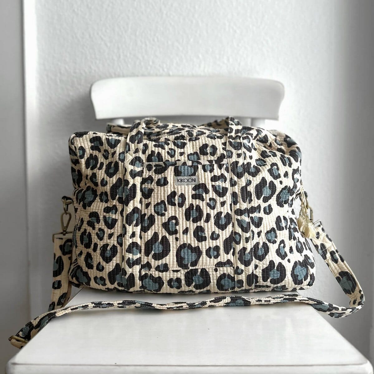 Grosse Reisetasche "blue Leo" Reisetasche KIKOONI