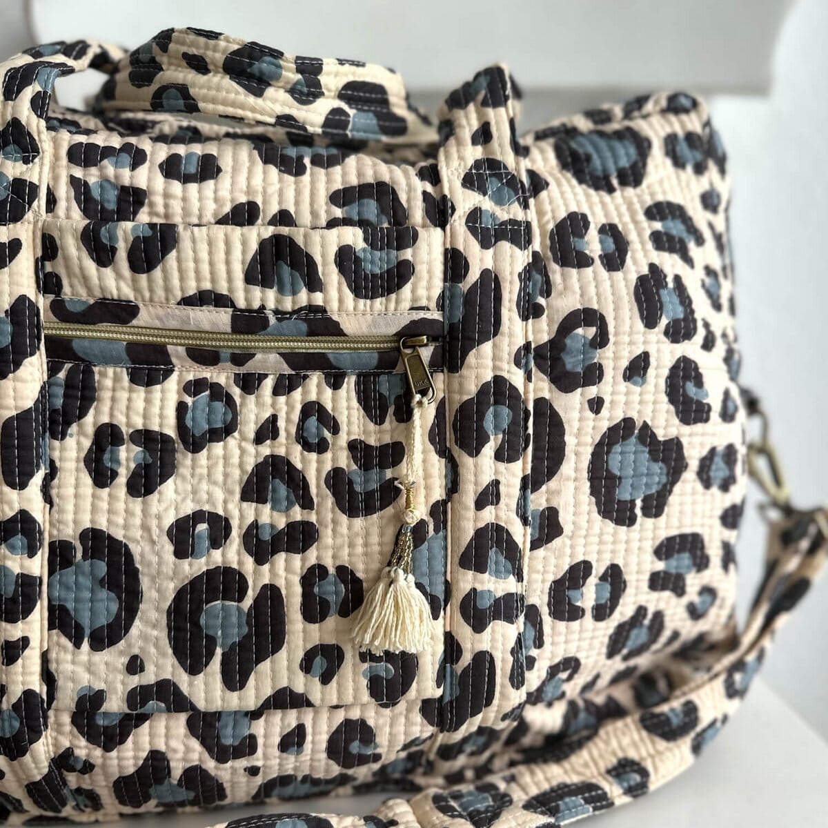 Grosse Reisetasche "blue Leo" Reisetasche KIKOONI