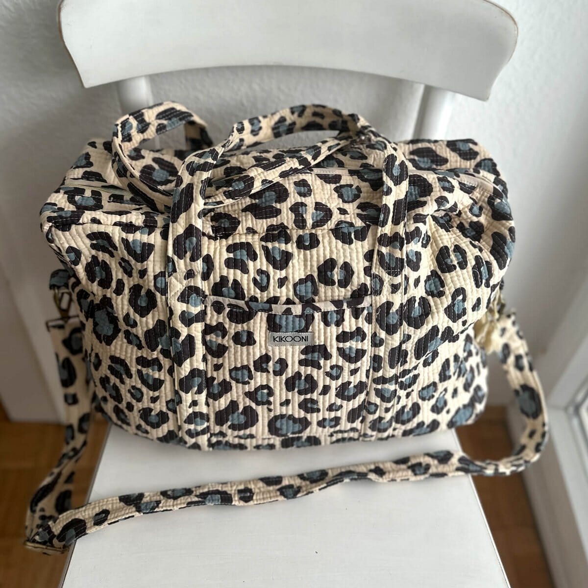 Grosse Reisetasche "blue Leo" Reisetasche KIKOONI