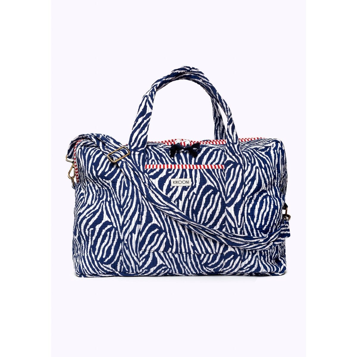 Große Reisetasche "Blue Zebra" KIKOONI