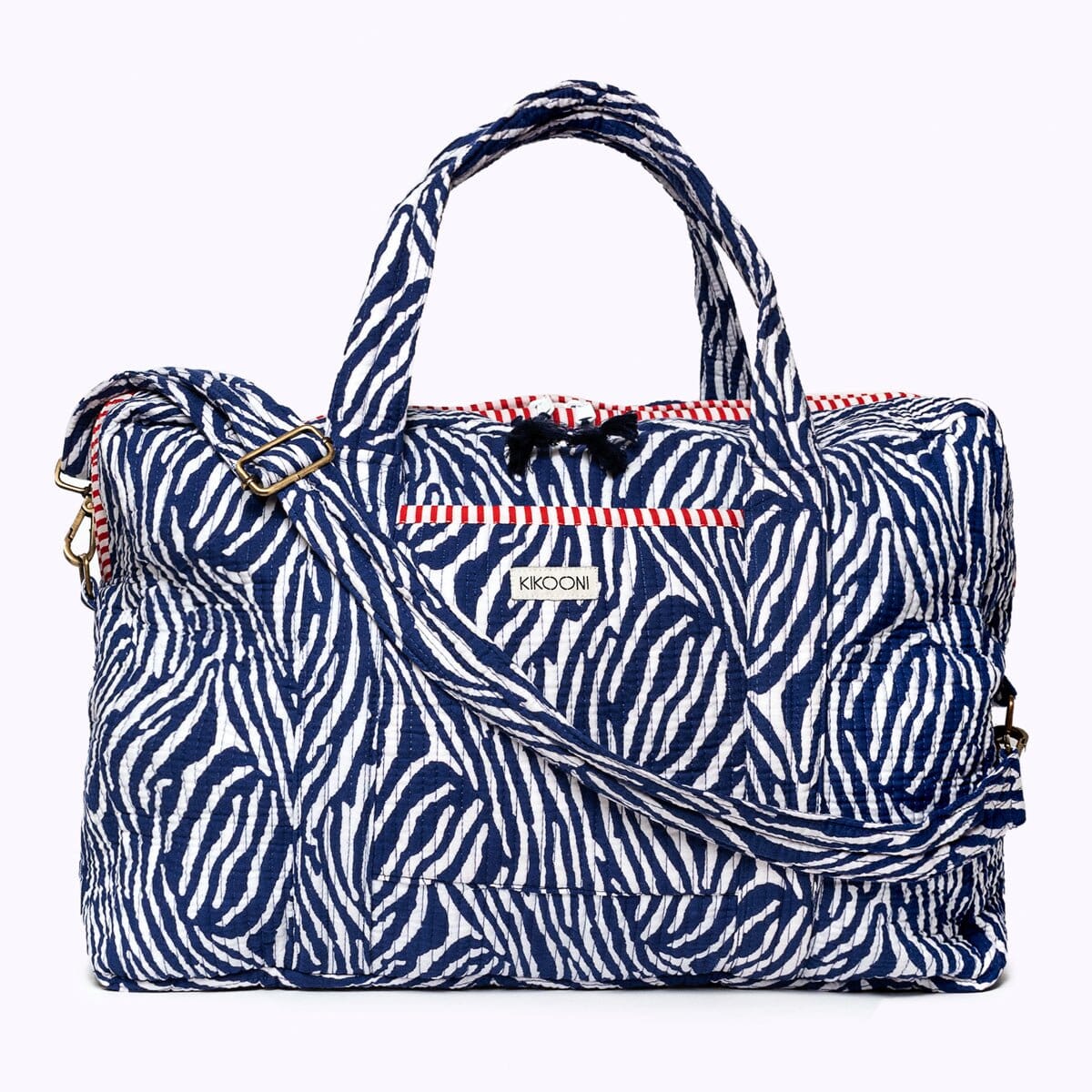 Große Reisetasche "Blue Zebra" KIKOONI