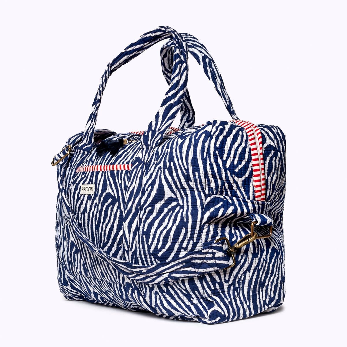 Große Reisetasche "Blue Zebra" KIKOONI