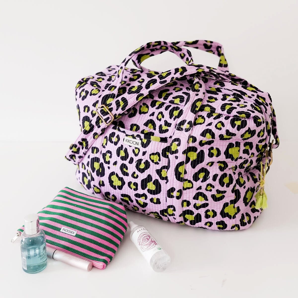 Grosse Reisetasche "Oh Leo cosmic lilac" Reisetasche KIKOONI