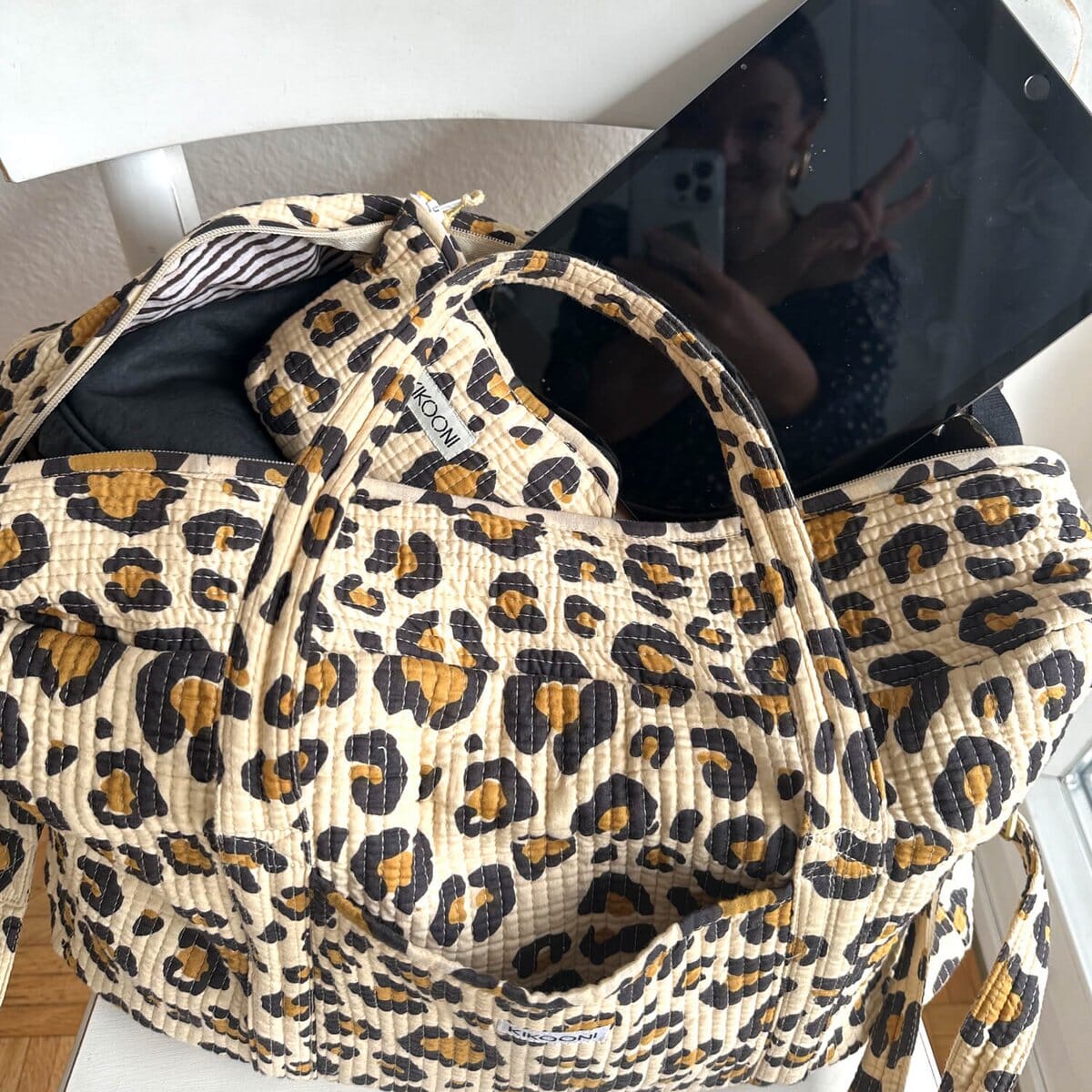Grosse Reisetasche "Oh Leo" Reisetasche KIKOONI