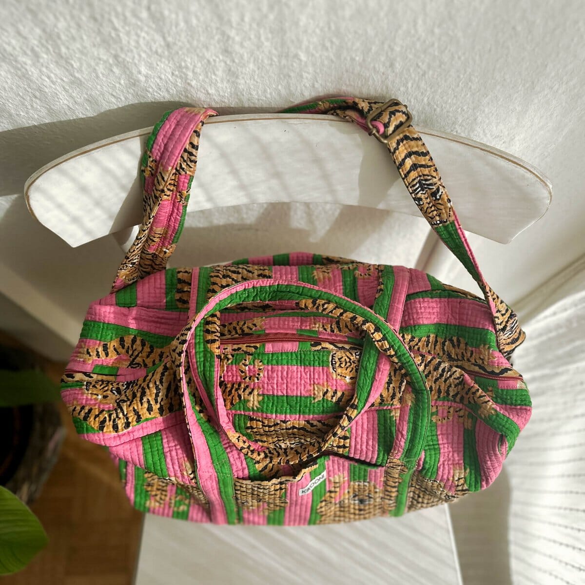 Grosse Reisetasche "Poppy Tiger Candy" Reisetasche KIKOONI