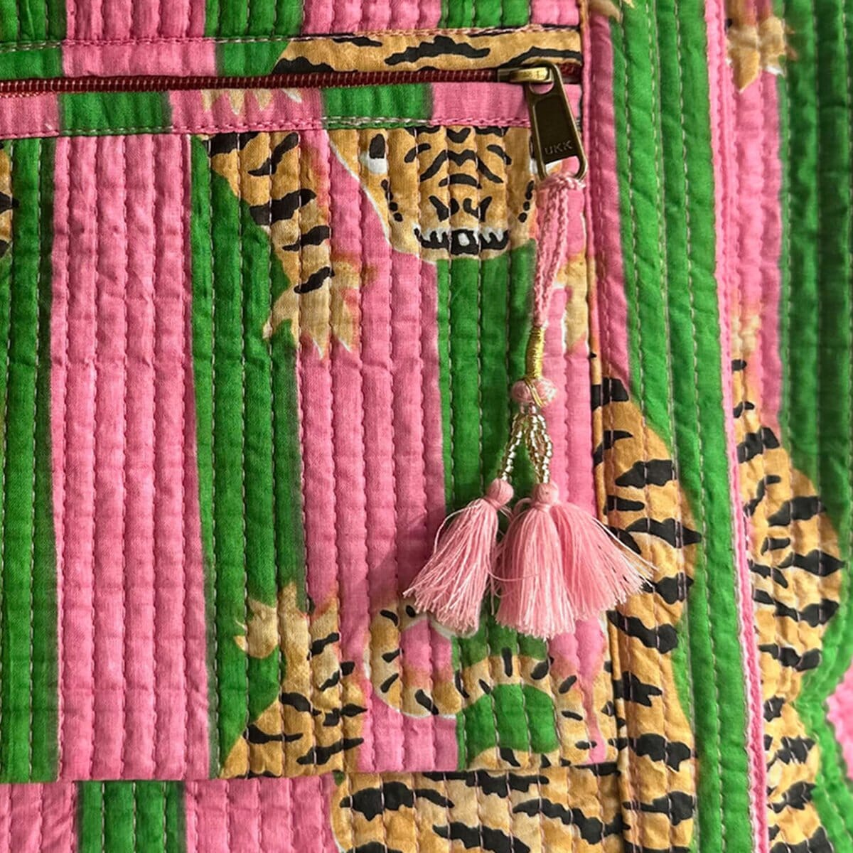 Grosse Reisetasche "Poppy Tiger Candy" Reisetasche KIKOONI