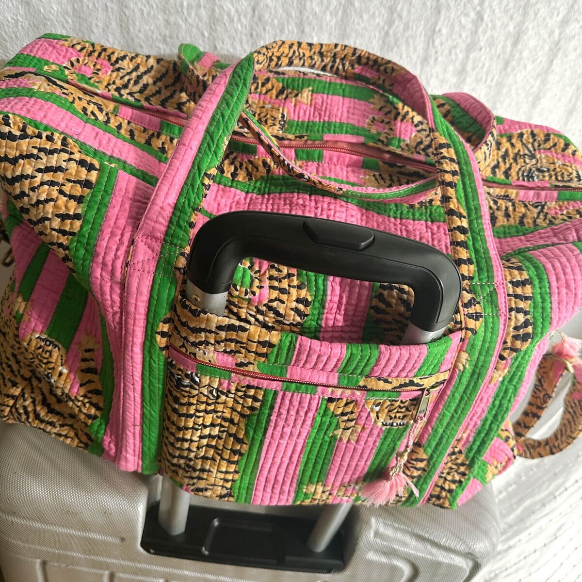 Grosse Reisetasche "Poppy Tiger Candy" Reisetasche KIKOONI