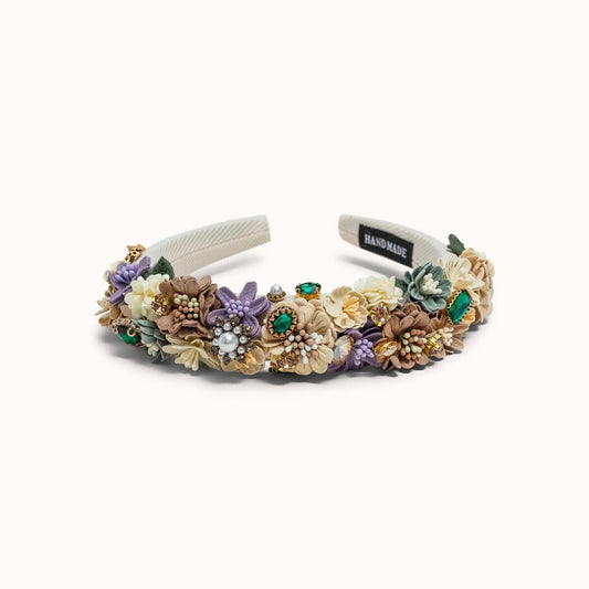 Haarreif Flower Cream by Vivi.