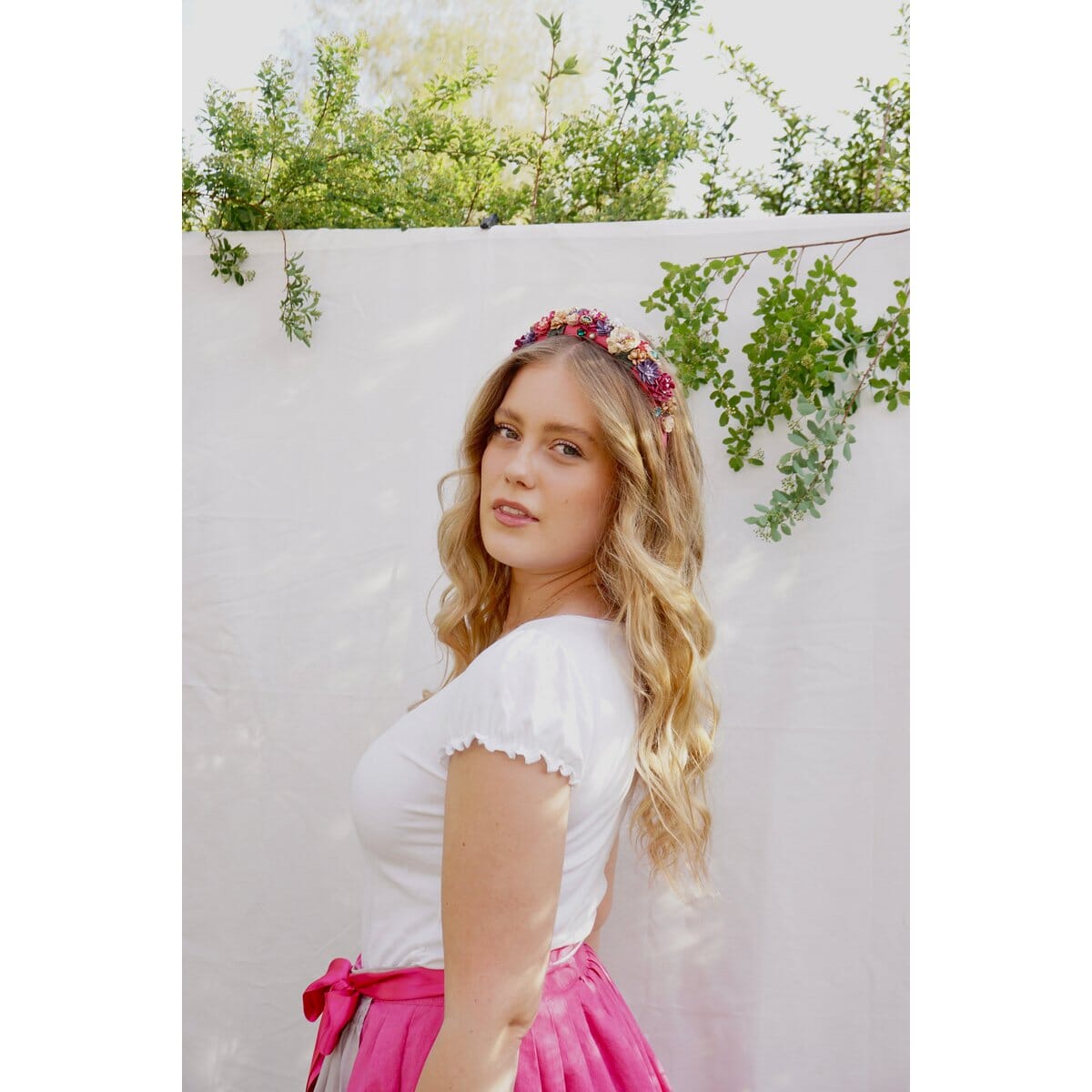 Haarreif Flower Pink Haarreif by Vivi.
