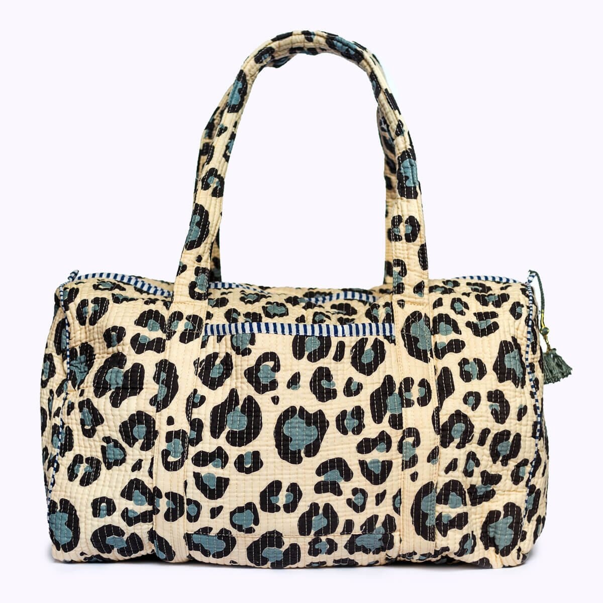 handgemachte Baumwolltasche "blue Leo" KIKOONI