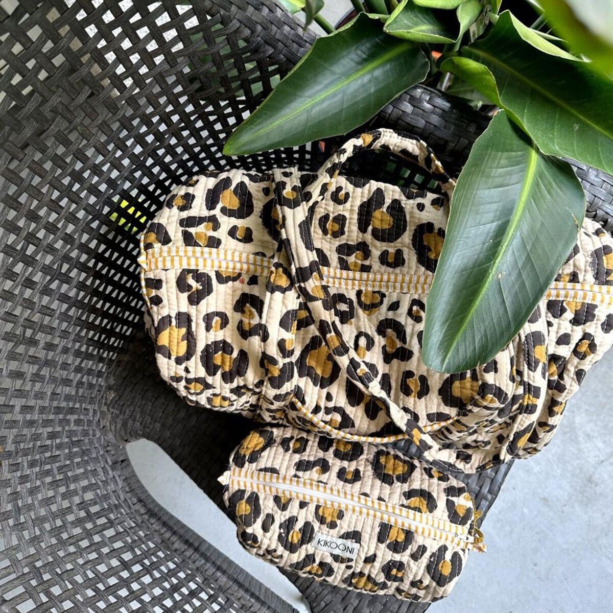 handgemachte Baumwolltasche "oh Leo" KIKOONI