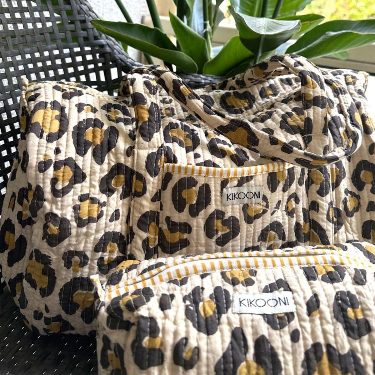 handgemachte Baumwolltasche "oh Leo" KIKOONI