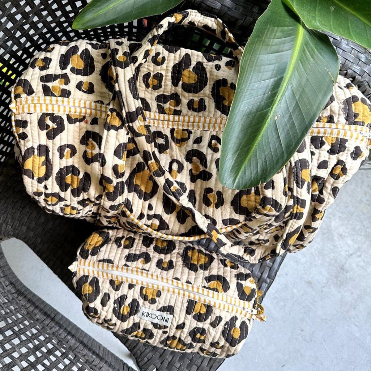 handgemachte Baumwolltasche "oh Leo" KIKOONI