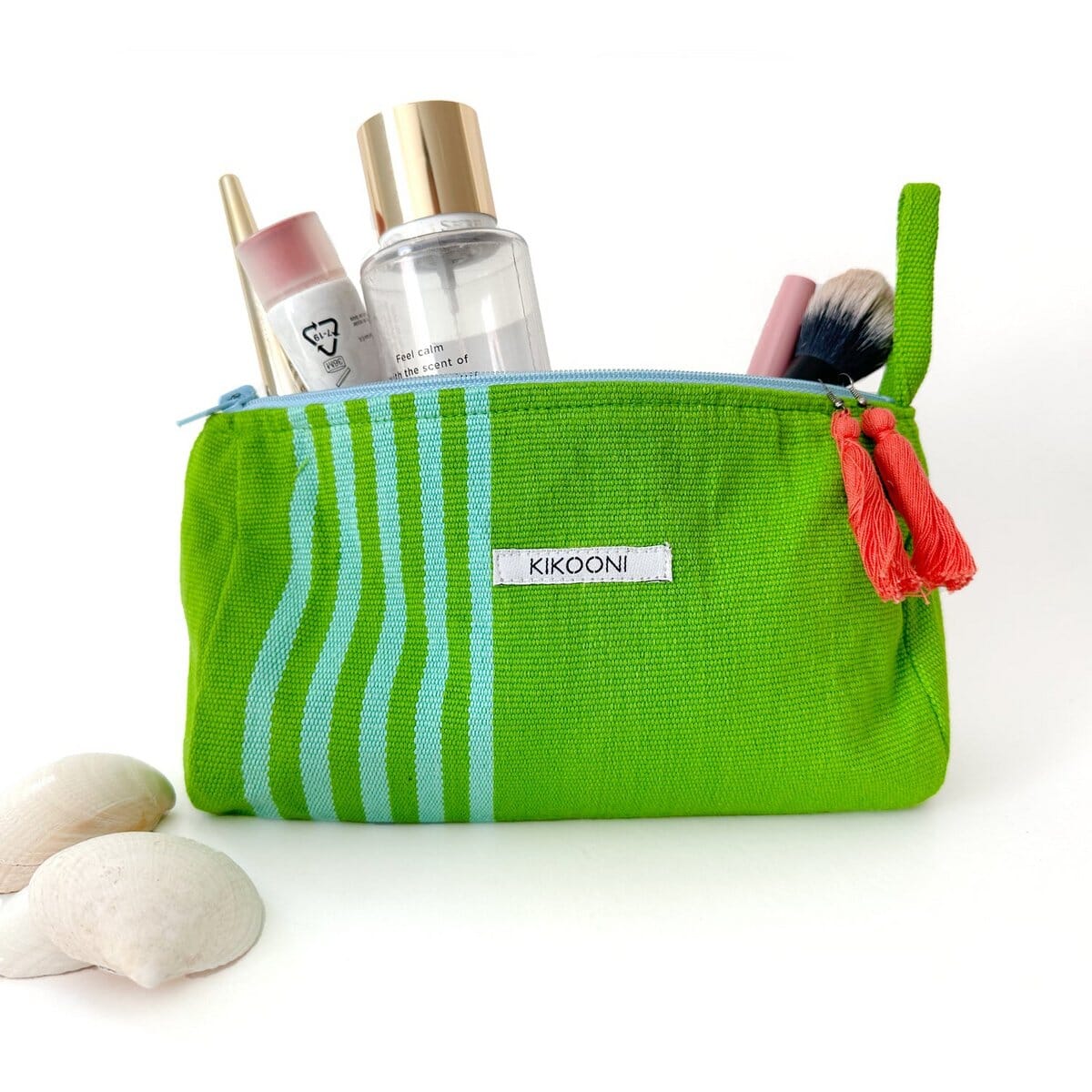 Handgewebte Kosmetiktasche COLOMBA aus Guatemala Kosmetiktasche KIKOONI