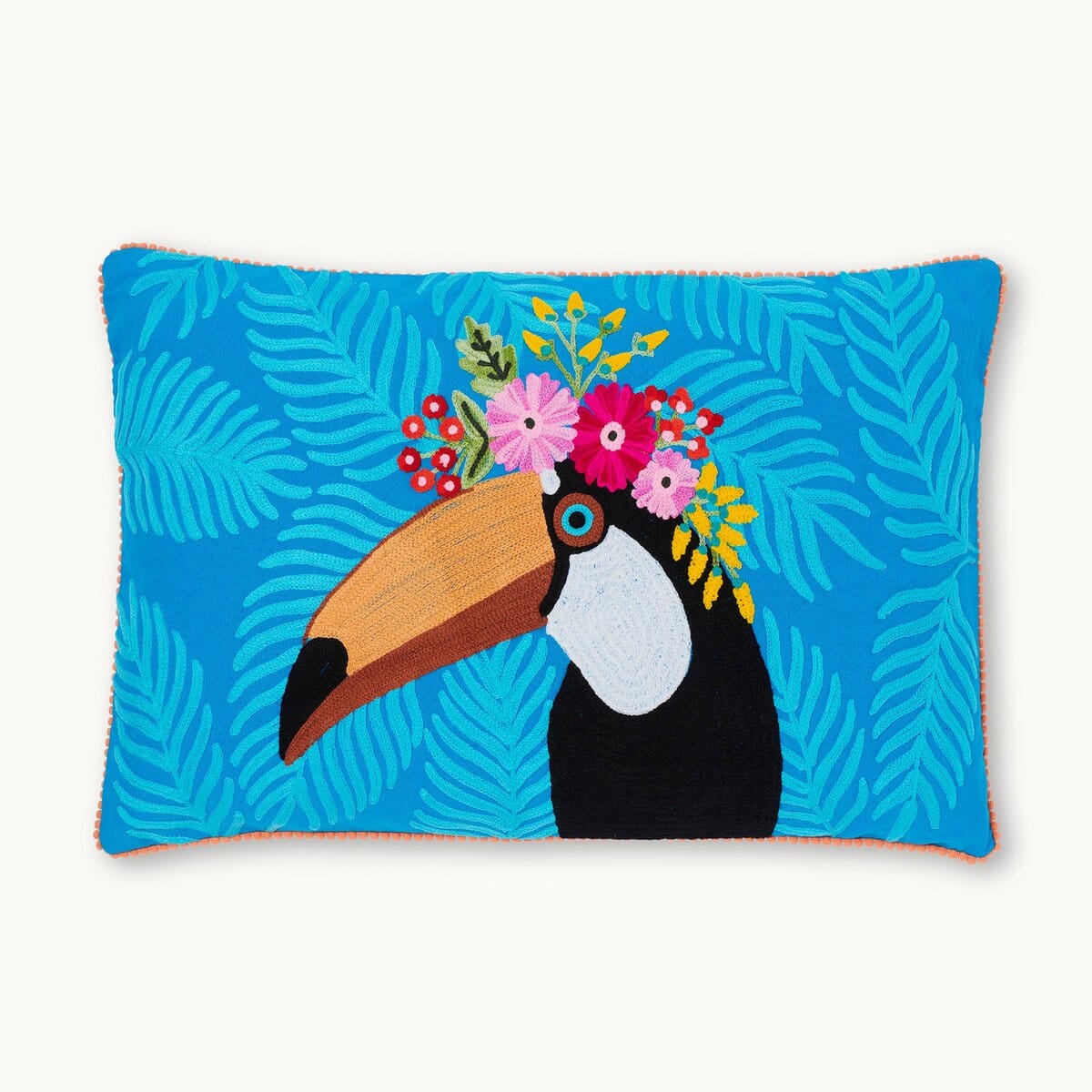 Kissen Tukan mit Füllung Zierkissen by Vivi.