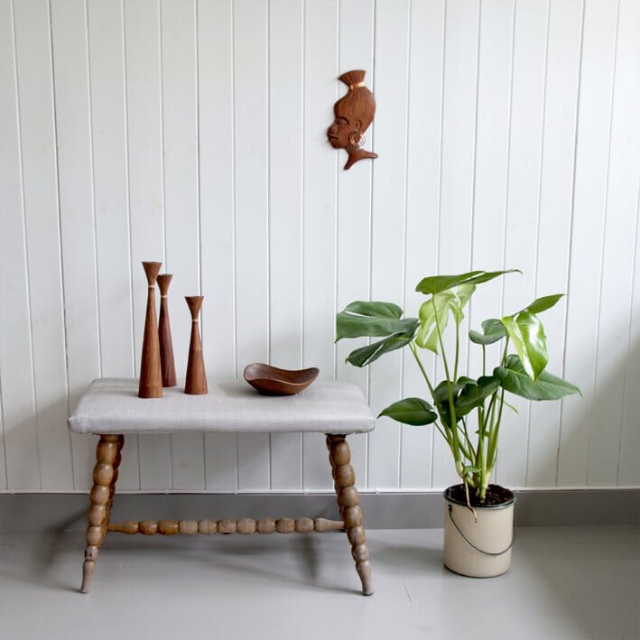 Lydia Kerzenhalter – Nordindisk Teak Funky Doris