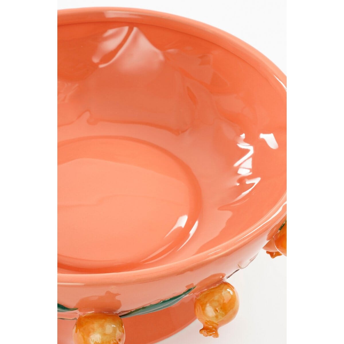 Melika Dekorationsskala - H16 x Ø39 cm - Keramik - Pink Mica Decorations