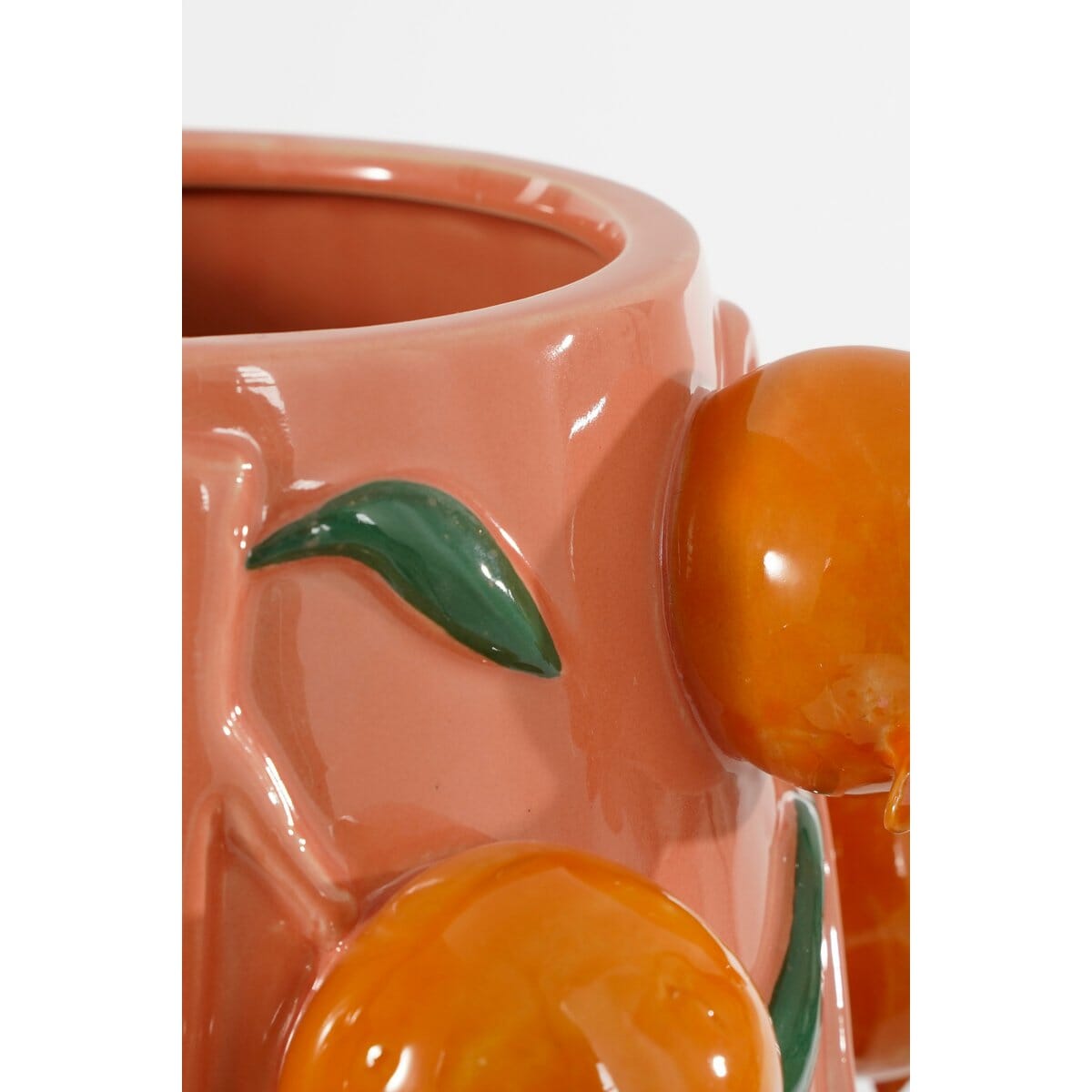 Melika Vase – H31 x Ø34 cm – Keramik – Rosa Mica Decorations