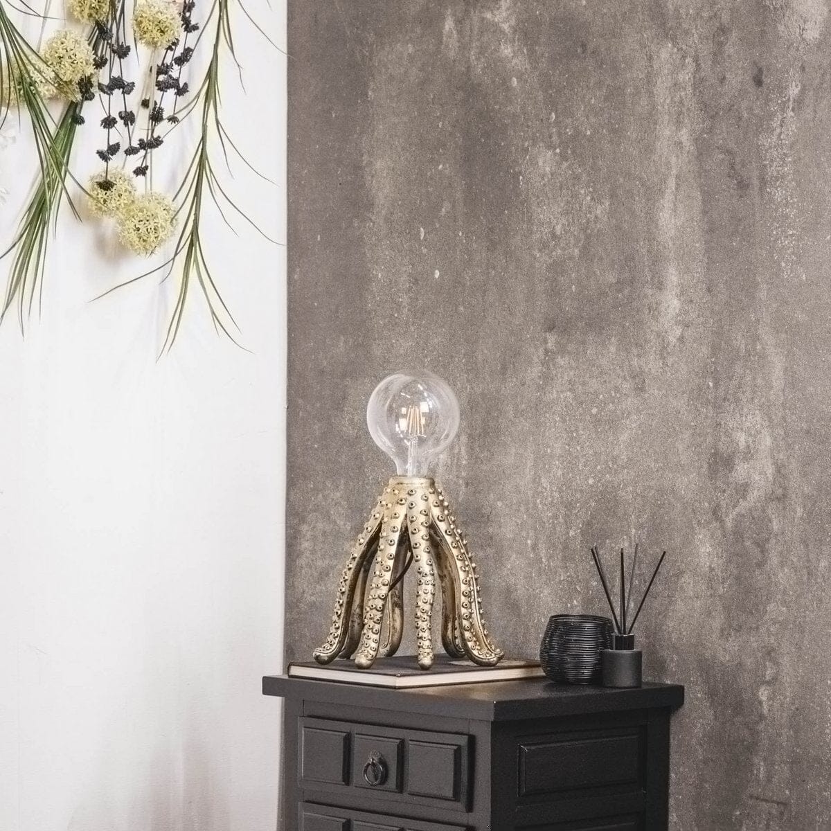 Octopus Tischlampe – gold Tischlampe Housevitamin