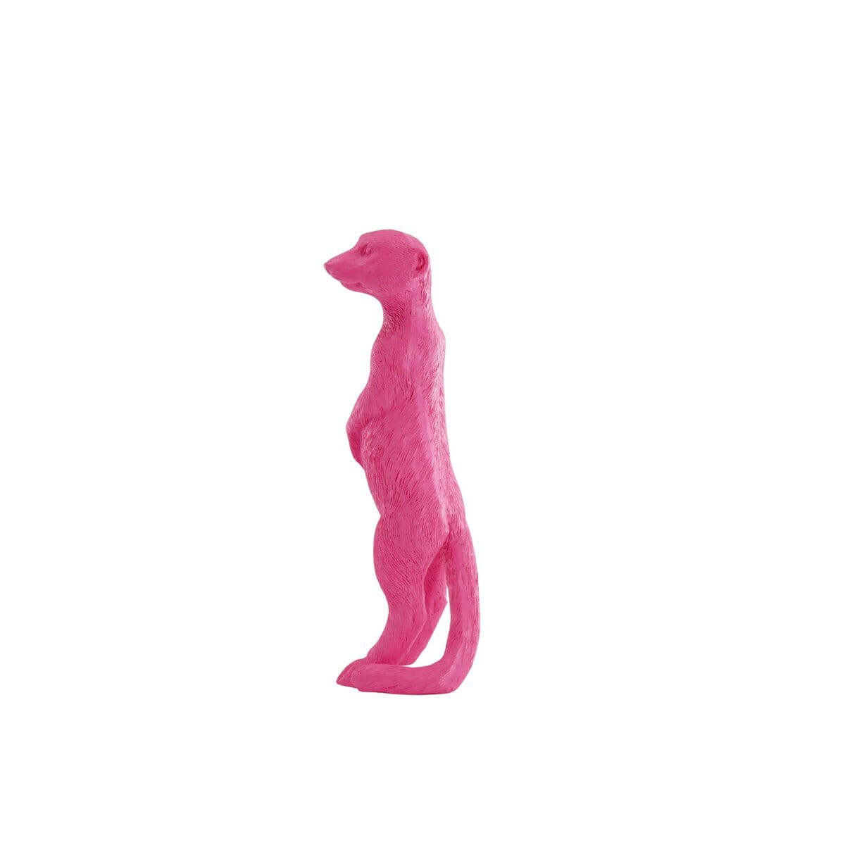Ornament - Erdmännchen - Polyresin - Rosa - 7,5x4x15cm Housevitamin