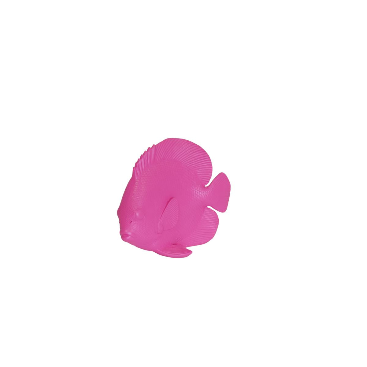 Ornament - Plattfisch - Polyresin - Rosa - 19,5x10,5x16cm Housevitamin