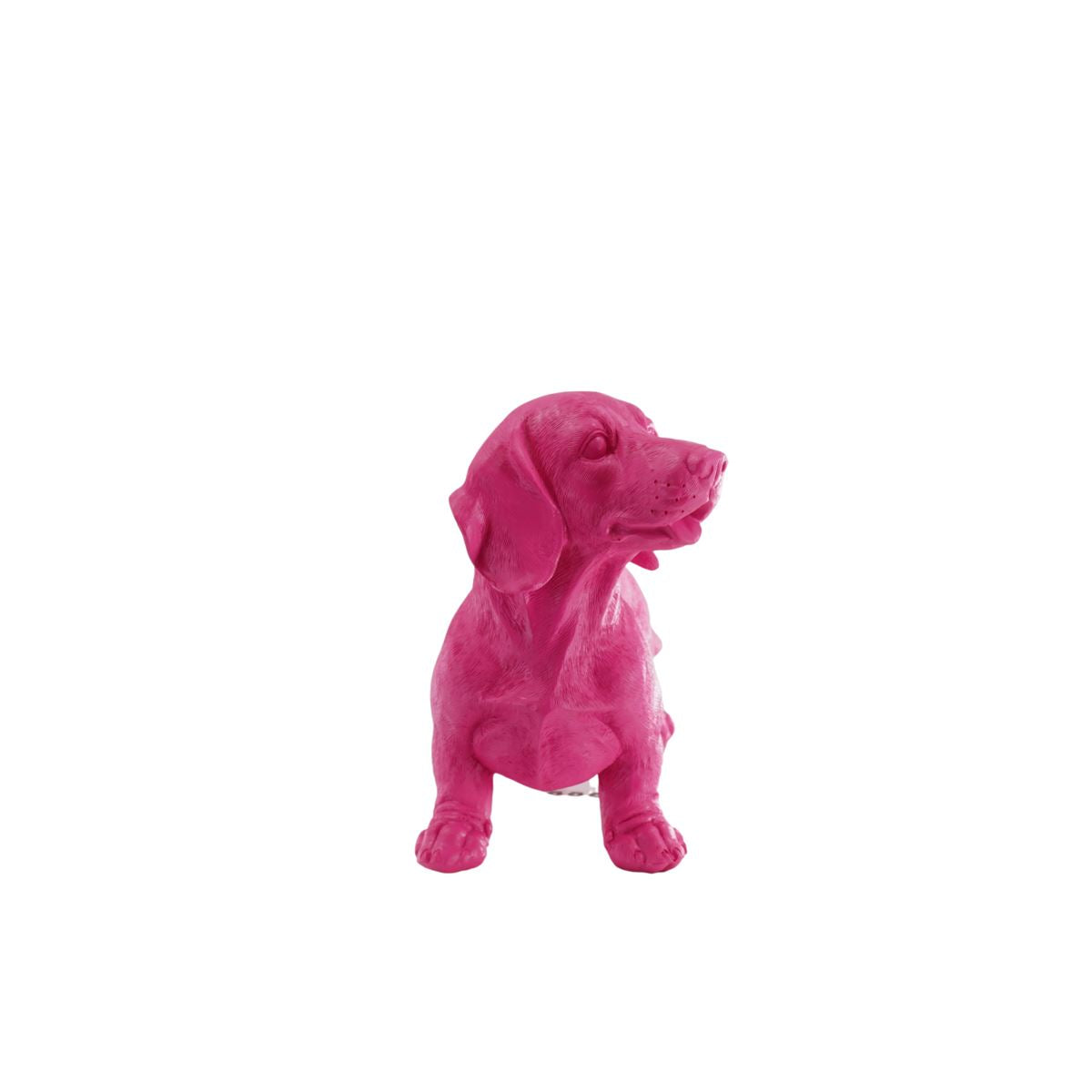 Ornament - Tackle Dog - Polyresin - Rosa - 20x8x15cm Housevitamin