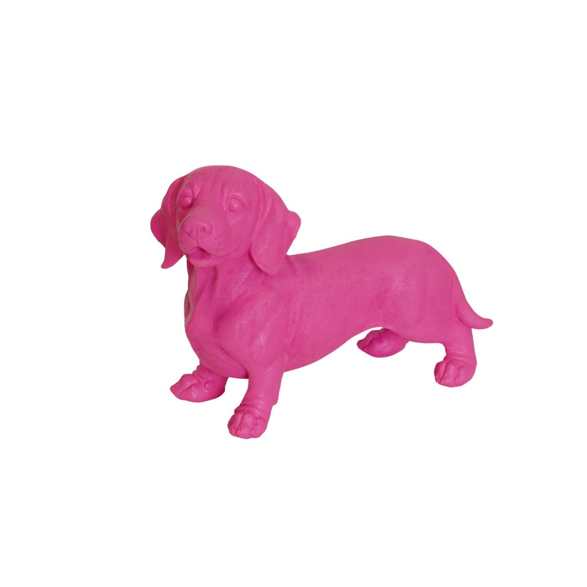 Ornament - Tackle Dog - Polyresin - Rosa - 20x8x15cm Housevitamin