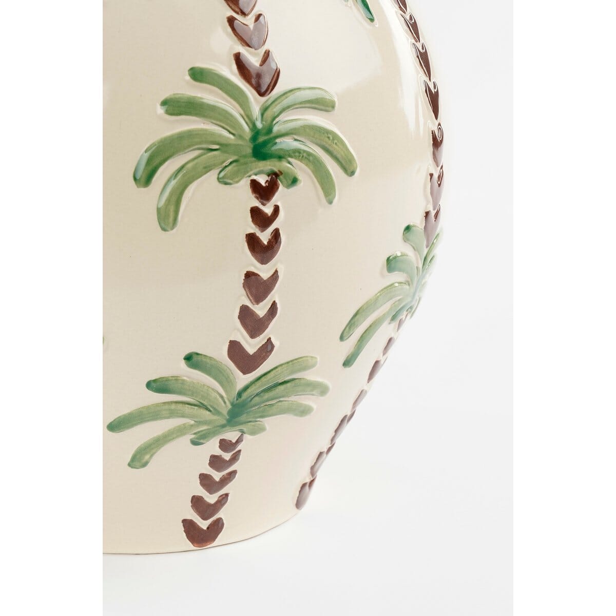 Paradiso Vase - H28 x Ø28 cm - Keramik - Off -White Mica Decorations