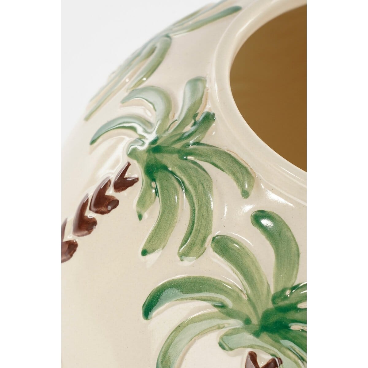 Paradiso Vase - H28 x Ø28 cm - Keramik - Off -White Mica Decorations