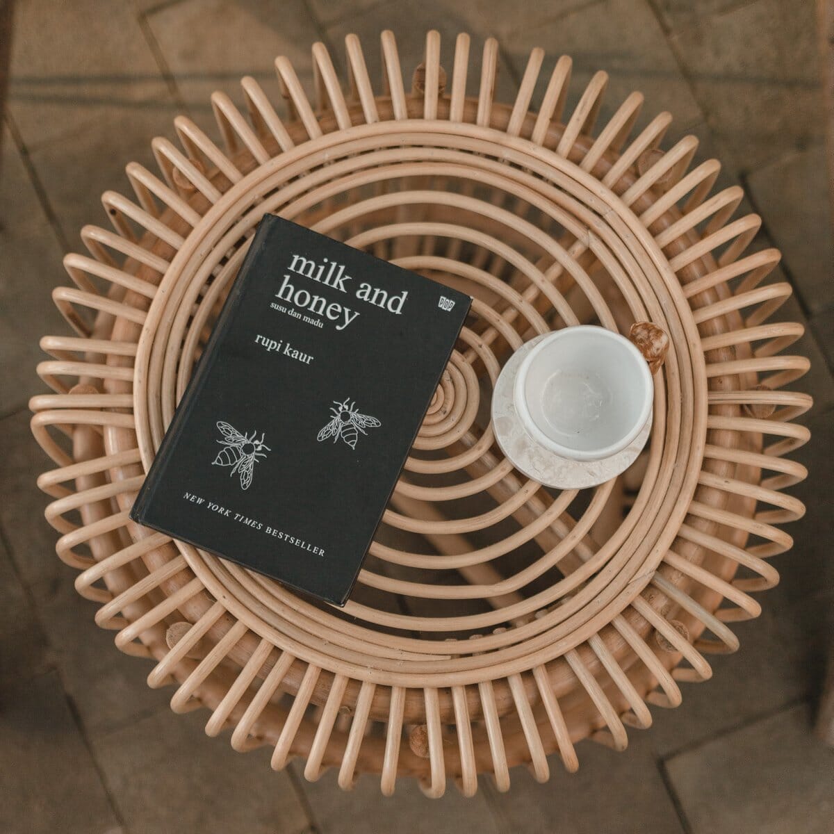 Rattan-Beistelltisch ALAMAYA Beistelltisch Soeji