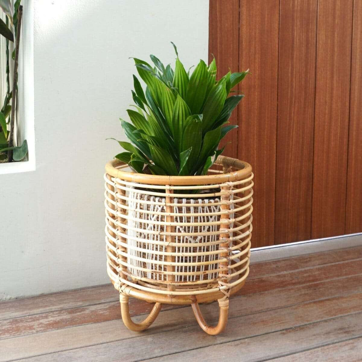 Rattan-Pflanzenständer MALANG Pflanzenständer Soeji