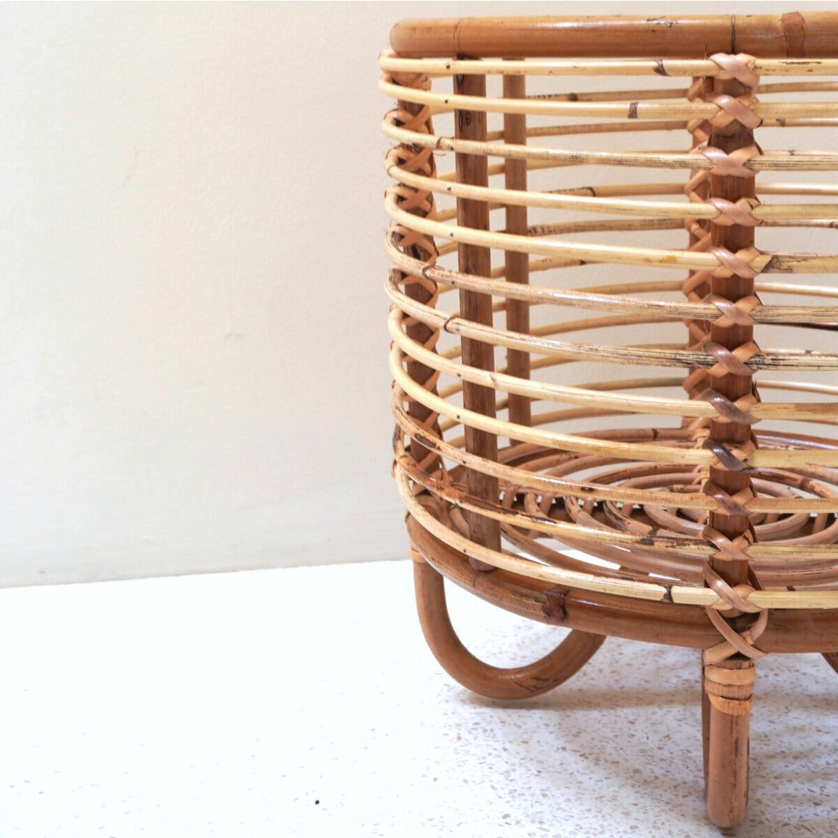 Rattan-Pflanzenständer MALANG Pflanzenständer Soeji