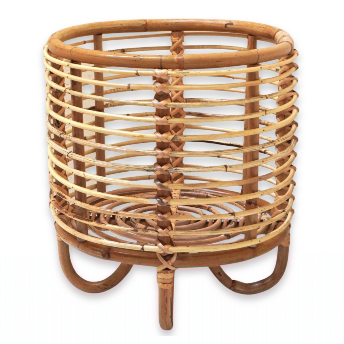 Rattan-Pflanzenständer MALANG Pflanzenständer Soeji