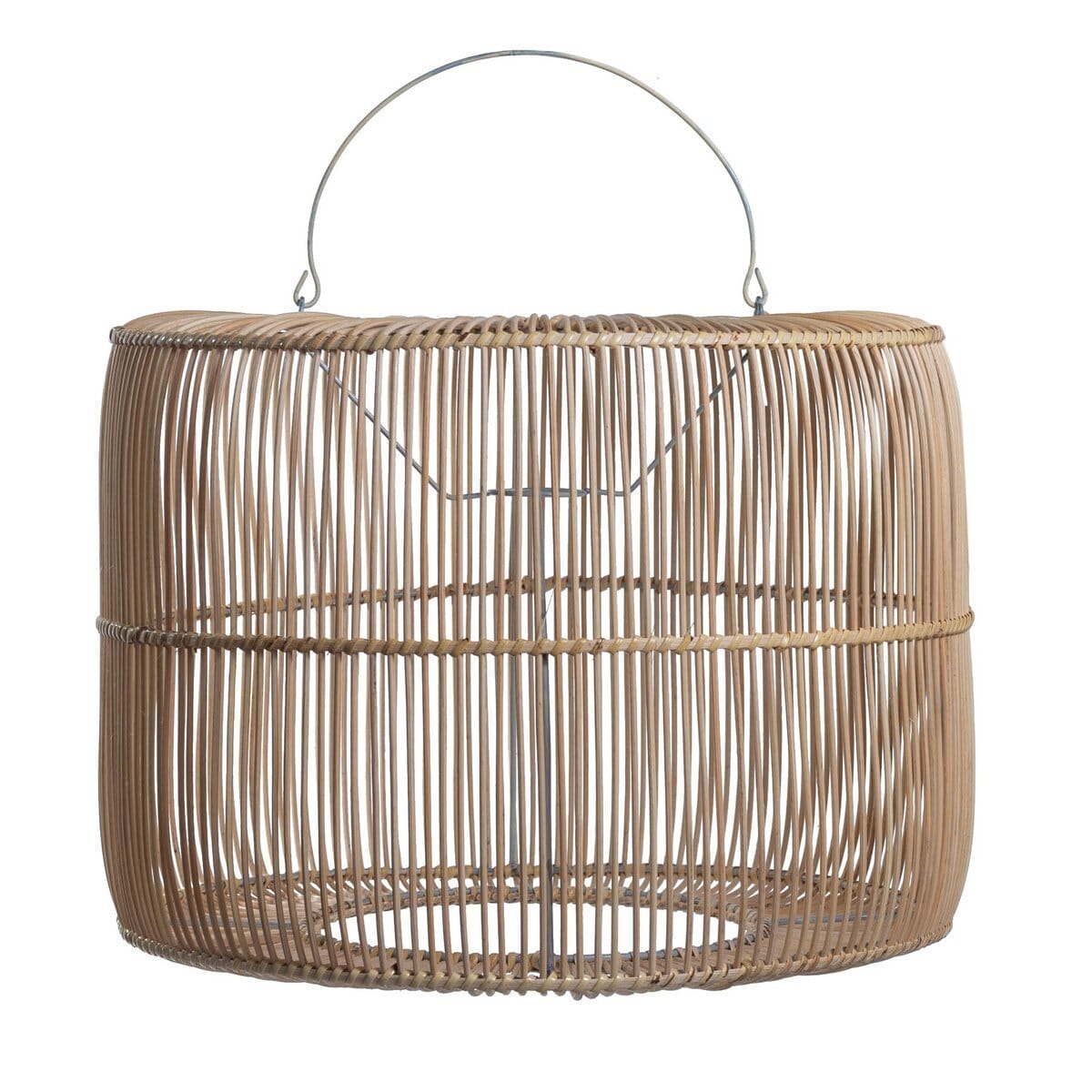 Rattanlampe LIKU - 2 Größen Hängelampe Soeji