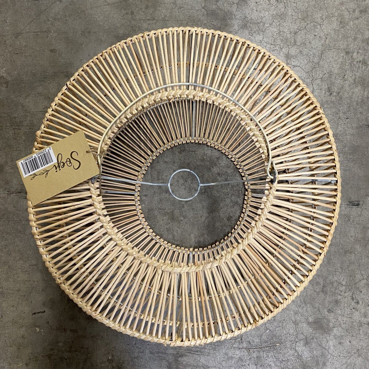 Rattanlampe LIKU - 2 Größen Hängelampe Soeji