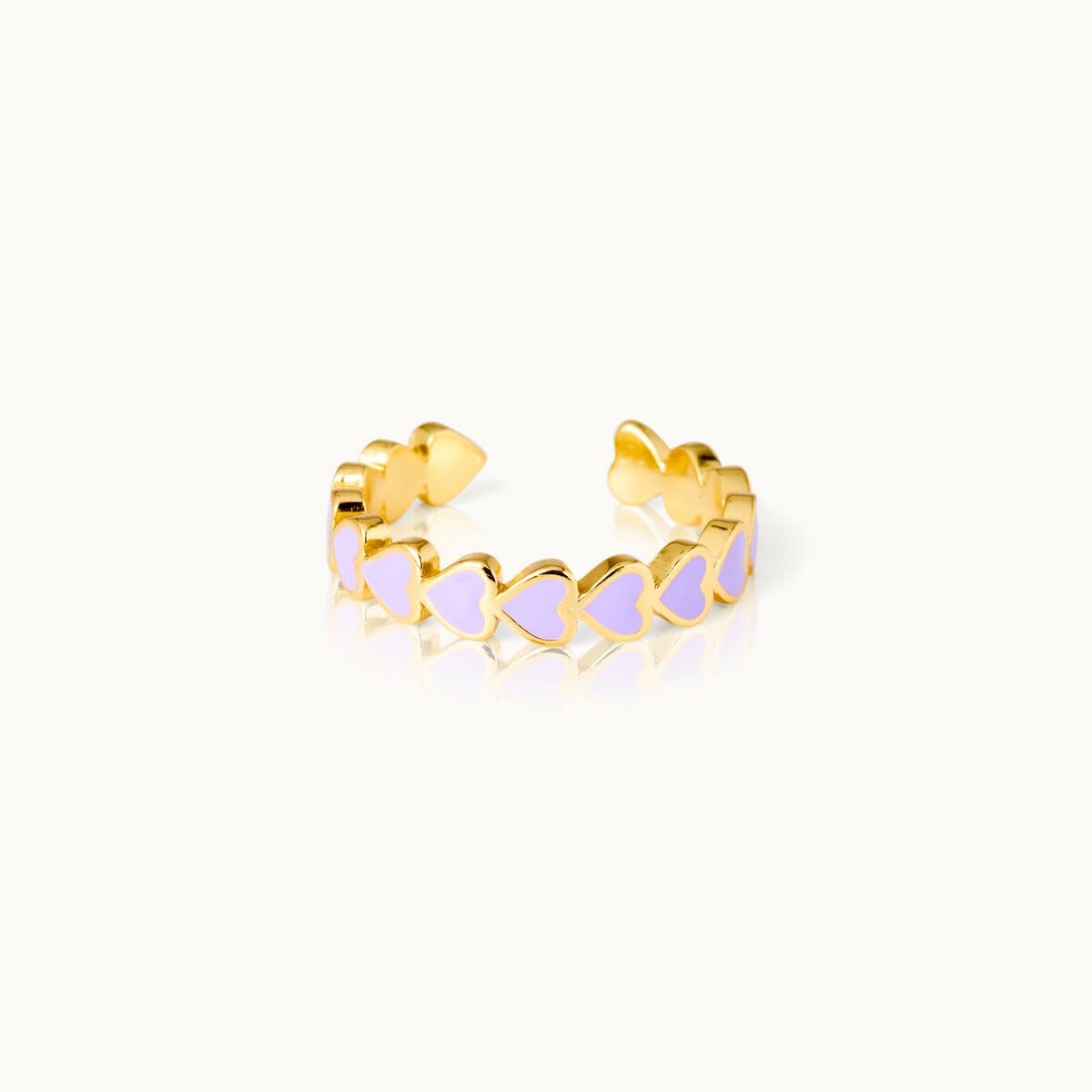 Ring - The Heart Lavender by Vivi.