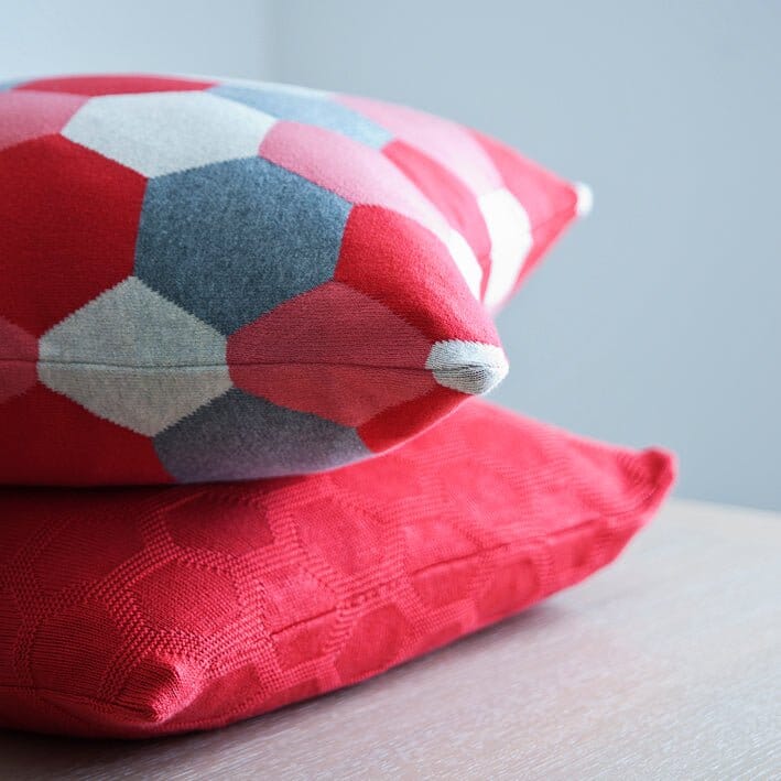 Rotes Kissen Herdis Zierkissen Funky Doris