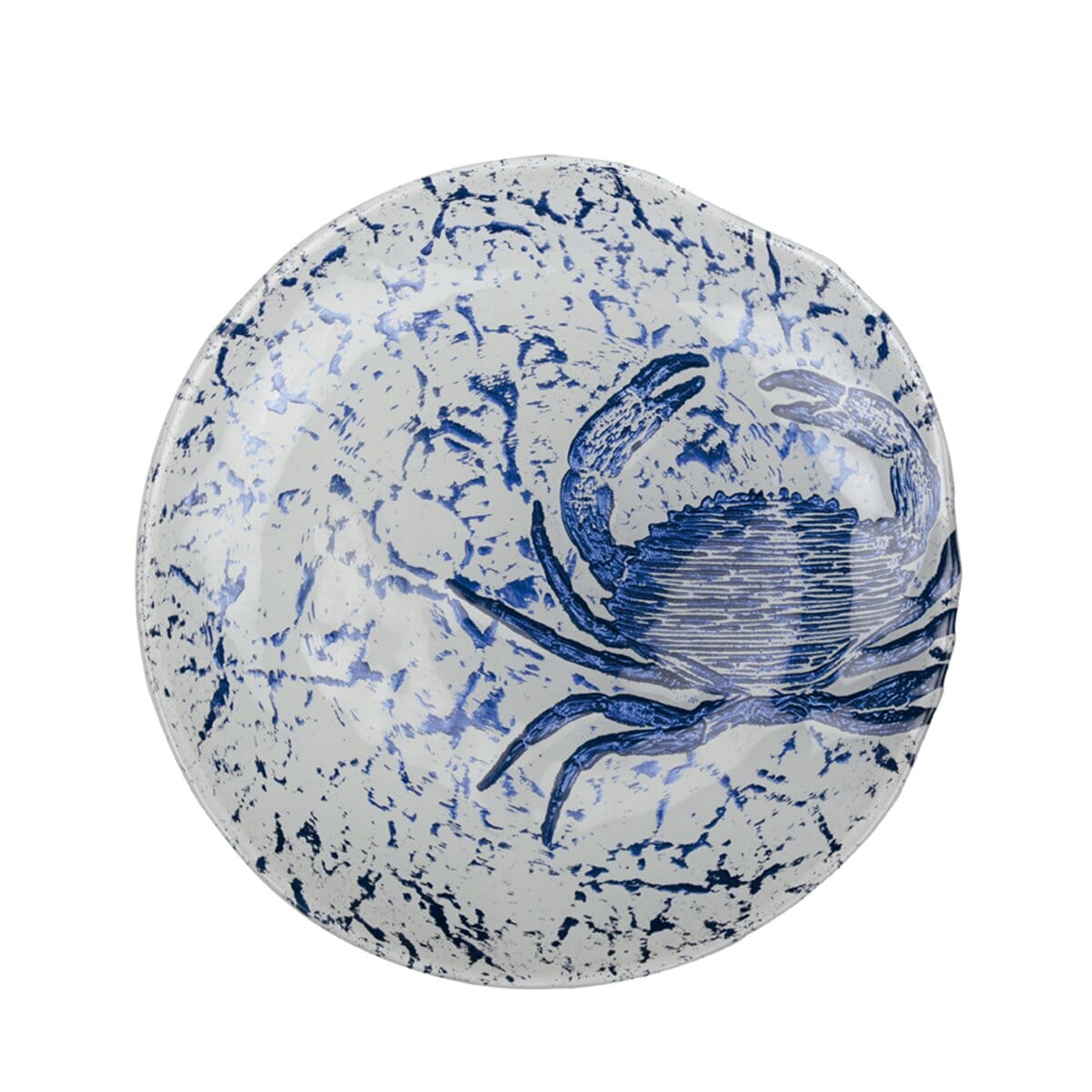 Set mit 4 marineblauen Tellern, 21 cm Teller AULICA
