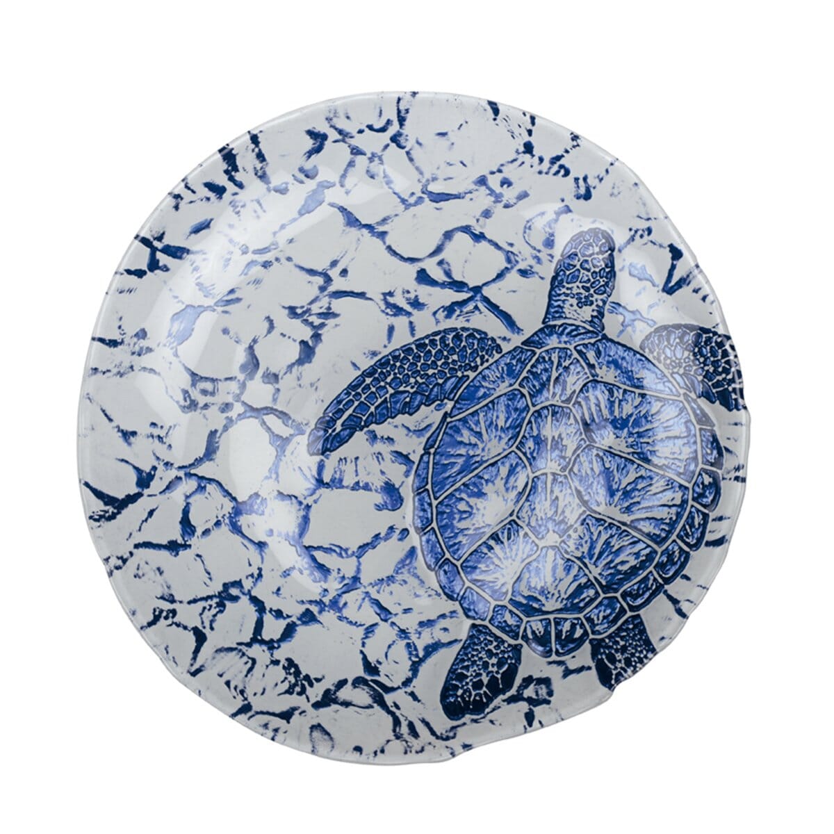 Set mit 4 marineblauen Tellern, 21 cm Teller AULICA