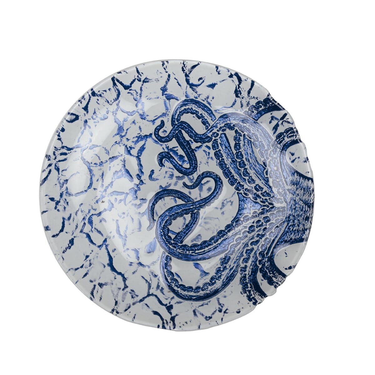 Set mit 4 marineblauen Tellern, 21 cm Teller AULICA