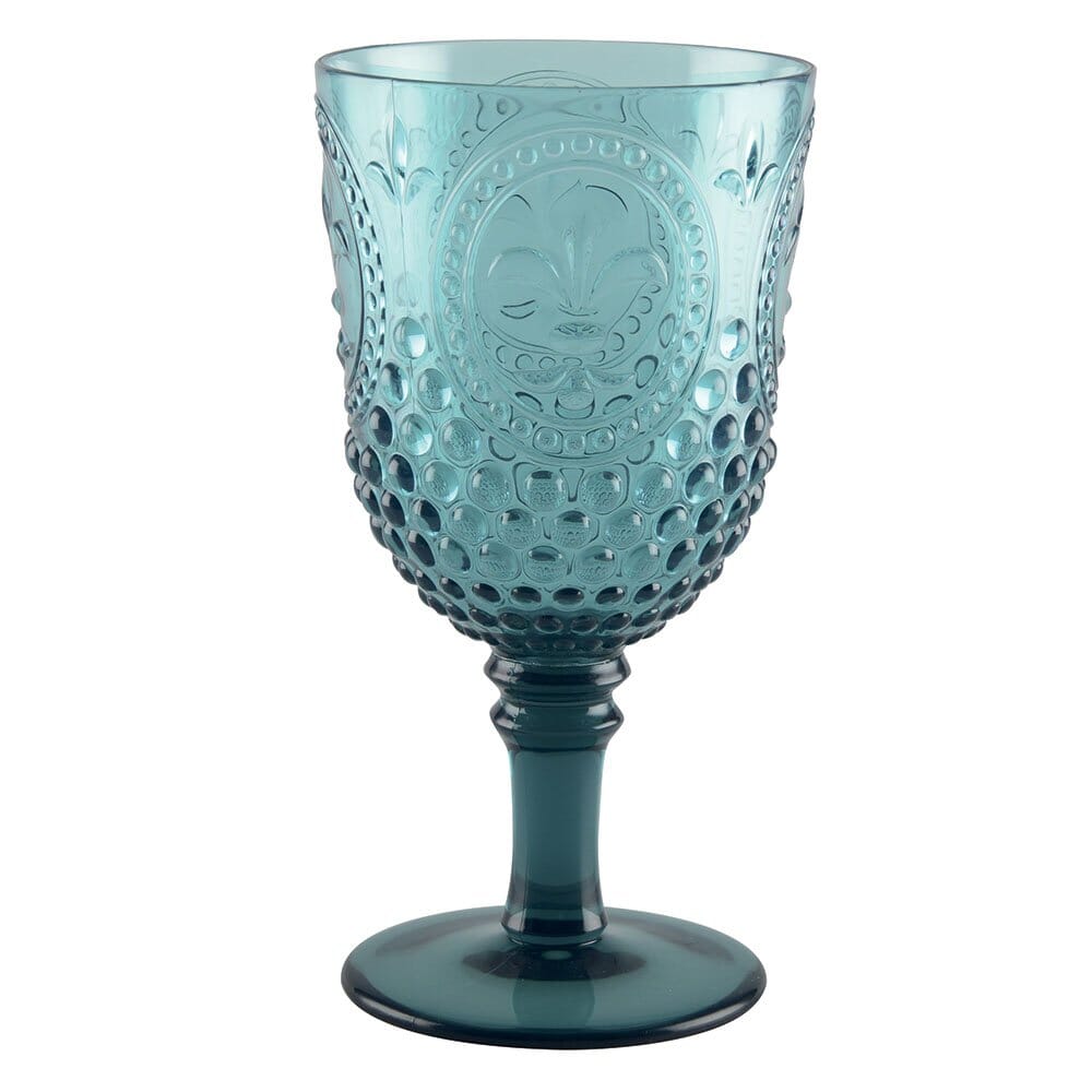 TÜRKISFARBIGE WEINGLÄSER AUS ACRYL – 6ER-SET AULICA