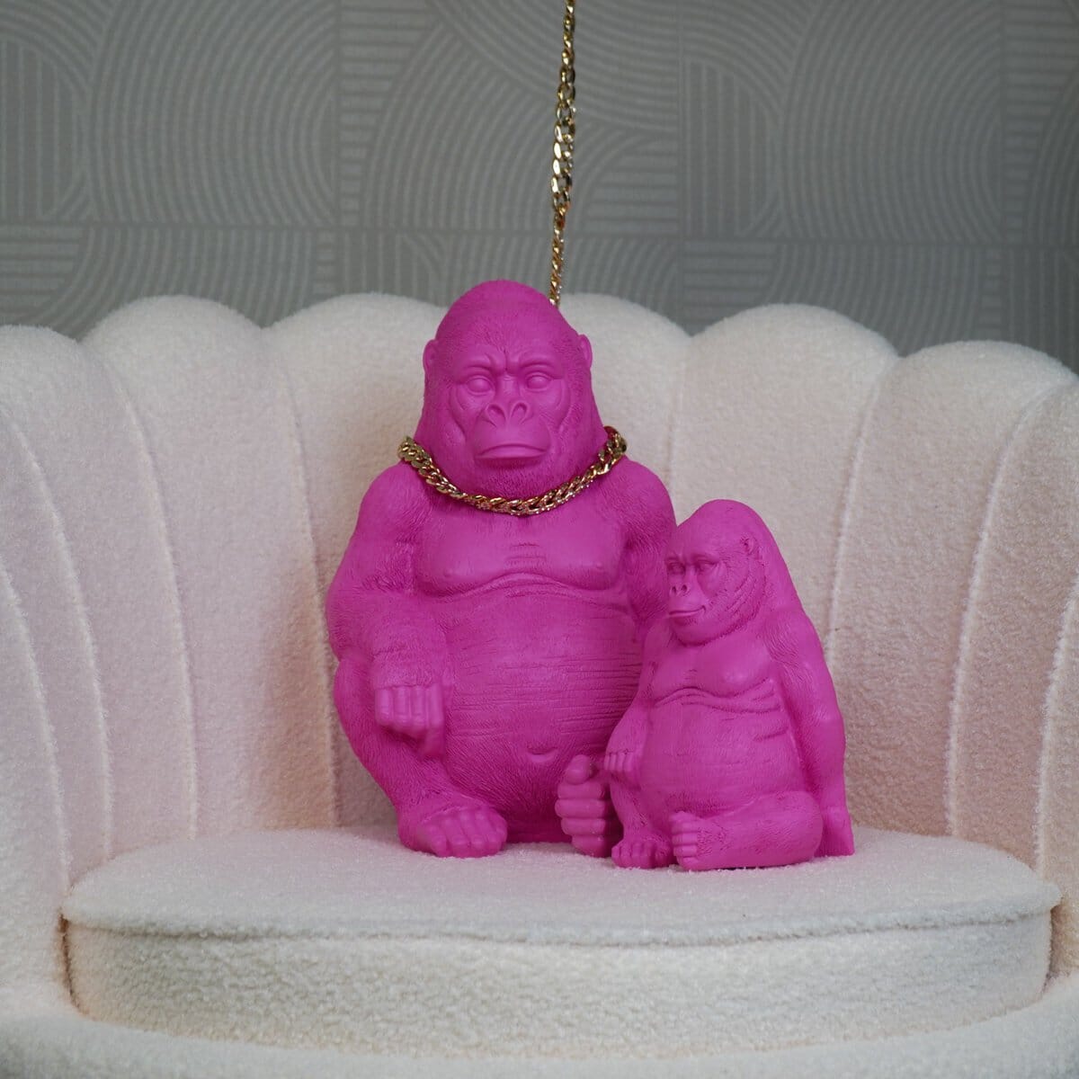 Deko Gorilla in Pink Dekoration Housevitamin 