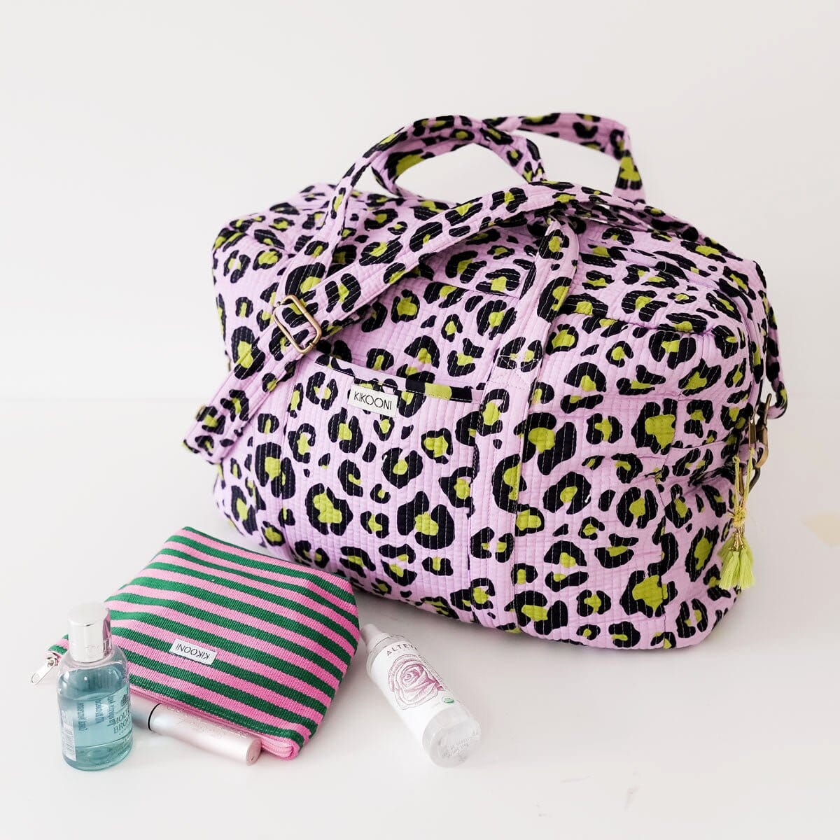 Grosse Reisetasche "Oh Leo cosmic lilac" Reisetasche KIKOONI 