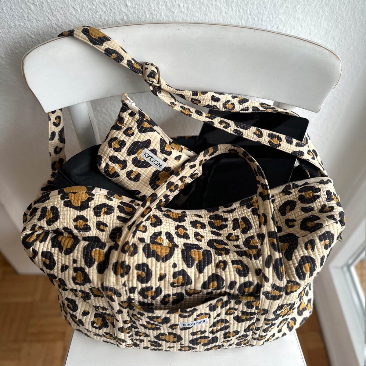 Grosse Reisetasche "Oh Leo" Reisetasche KIKOONI 